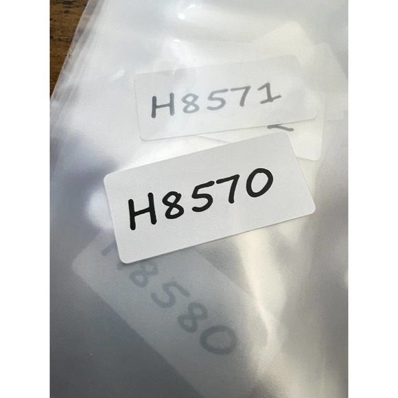 PRADA VPR50P 1BO-1O1 53-19-145 Matte Black Woodgrain Eyeglasses Frames H8570 - Picture 10 of 10